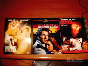 5 dvd originali richard gere piu altri