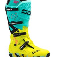 Stivali Sidi CrossAir X giallo/turchese