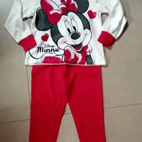 Pigiama Minnie Mouse 3/4 anni