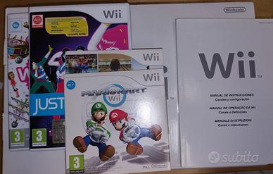 Console Nintendo Wii e bundle giochi