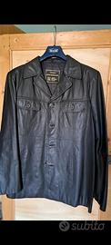 giacca pelle vintage Veillon