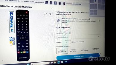 Tv 32 pollici   marca skywotth