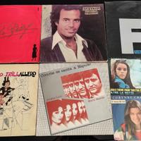 9 dischi LP + 3 dischi 45 giri degli anni '70