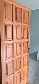 4 Porte in legno massello 