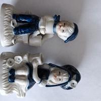 coppia statuine in porcellana Capodimonte 