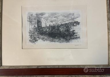 Renzo vespignani litografia