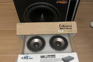 Impianto stereo auto completo-Hertz Audison Macrom