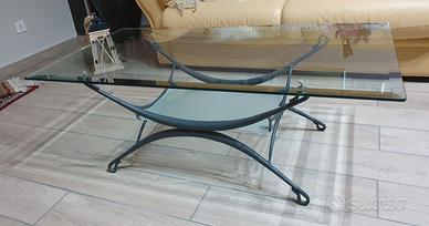 Tavolinetto in vetro