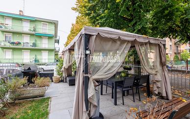 PARMA - SAN LAZZARO - TRILOCALE CON GIARDINO