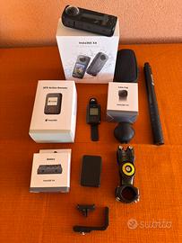 Insta 360 x4 + Telecomando + Accessori