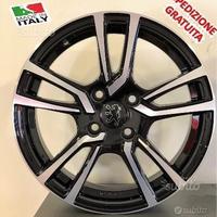 Cerchi in lega Peugeot 1007 2008 208 307 308 17