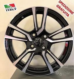 Cerchi in lega Peugeot 1007 2008 208 307 308 17