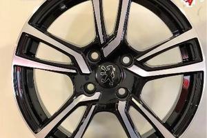 Cerchi in lega Peugeot 1007 2008 208 307 308 17