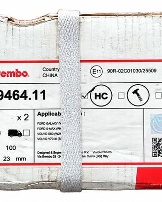 DISCHI FRENO ANTERIORI BREMBO – 09.9464.11 – 278x2