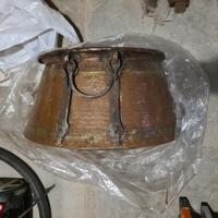 paiolo, pentole o vasi in rame