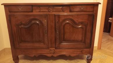 Credenzina due ante con cassetti