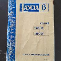Libretto uso e manutenzione Lancia Beta coupe