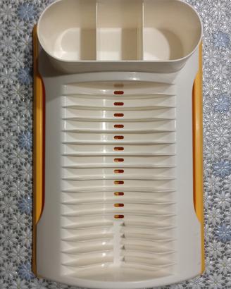 Scolapiatti  MEGA con portaposate Made in Italy