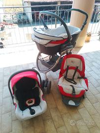 Trio Cam MBX6 (ovetto, passeggino, culla). 