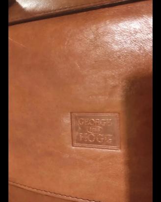 Borsa porta documenti in cuoio G. HOGG