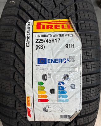 Gomme TERMICHE Pirelli 225/45 17 91H NUOVE