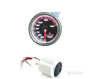 TERMOMETRO TEMPERATURA ACQUA SFONDO NERO ILLUMINAT