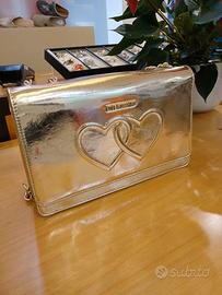 borsa oro  love Moschino 