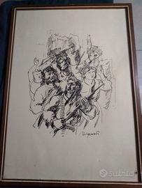 Opera di Mazzacurati: "Partigiani armati" 