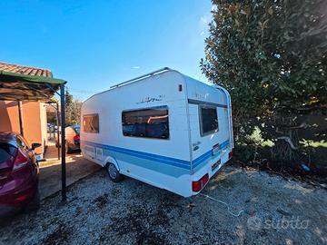 roulotte hobby de luxe 2001 