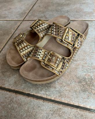 Sandali a fascia tipo birkenstocl