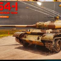carro russo t54-1 modello Miniart 37003 scala 1/35