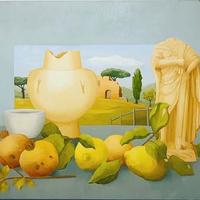 Olio su tela Bice Brichetto