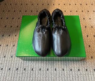 Ballerine Fantasmina Bottega Veneta in pelle nera