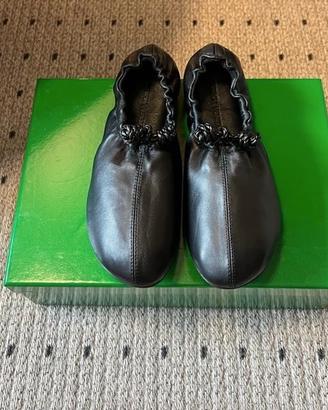 Ballerine Fantasmina Bottega Veneta in pelle nera