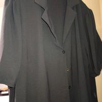 camicia nera donna mezza manica 