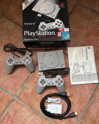 PlayStation Classic 20° Anniversario Sony perfetta