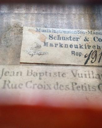 Antico violino francese con label vuillame