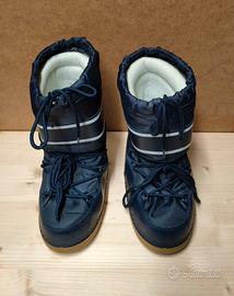 Moon boots doposci BRUGI blu come nuovi