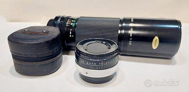 CANON FD 300mm f 5,6 + DUPLICATORE  CF AUTO