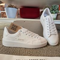 Golden Goose Pure new bianca Taglia 38 Pelle bio N