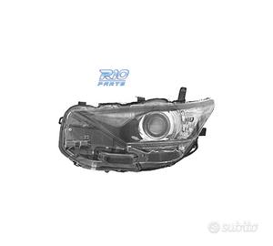 FARO LED SINISTRO TOYOTA AURIS 15-19 FONDO NERO