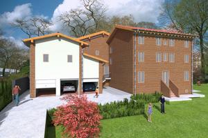 Rustico ristrutturato ingresso e giardino privato