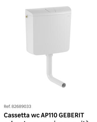 Cassetta wc AP110 GEBERIT