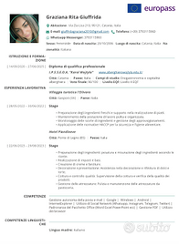 Aiuto cuoco/pasticcere, cameriera, ecc