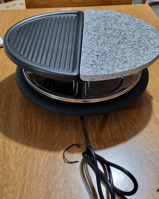 Grill elettrico con pietra ollare. 