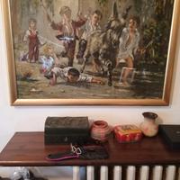 ragazzi con l'asinello 