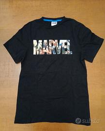 Maglietta Marvel Nera