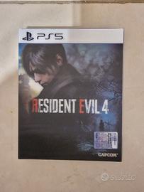 Resident evil 4 PS5 edizione limitata 