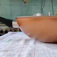 Wok Salutella Zerocolor 28cm induzione alluminio