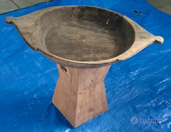 Piedistallo + piatto tribale